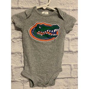 Gray Florida Gators one Piece 6-9 months